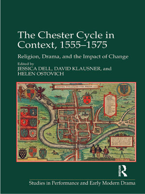 cover image of The Chester Cycle in Context, 1555-1575